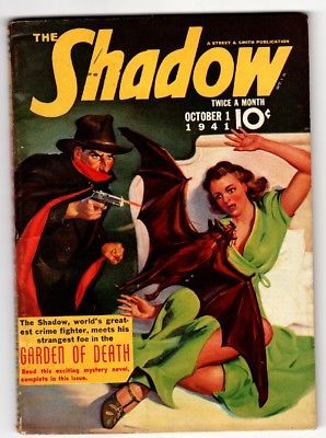 SHADOW 1941 Oct 1- STREET AND SMITH-Pulp Magazine - $200.06