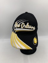 New Orleans Black White Yellow Adjustable One Size Fits Most Cap - $11.12