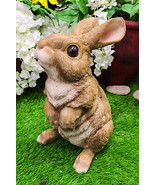 Whimsical Curious Mother Bunny Rabbit Standing Pet Pal Fairy Garden Figu... - $49.01 CAD