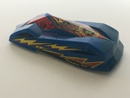 Hot Wheels Dragon Style Kung Fu Toy Blue Car Red Tinted Windows Covered Wheels - £2.39 GBP