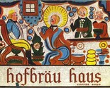 Hofbrau Haus Coffee Shop Menu Louisville Kentucky 1960&#39;s - £32.53 GBP