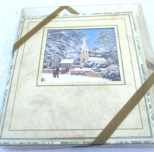 Church in Snow Richard Pearson Paper House Group 8 Christmas Cards 1997 ... - £14.83 GBP