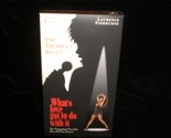 VHS What&#39;s Love Got To do With It 1993 Angela Bassett - $7.00