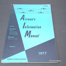 1977 Airman&#39;s Information Manual Aero Publishers - $12.86