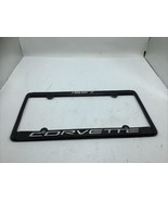 1997 Chevrolet Corvette License Plate Frame Metal Black Chevy Club - $24.11 CAD