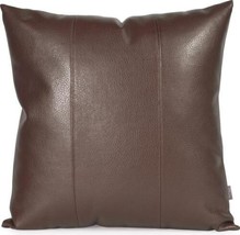 Pillow Throw HOWARD ELLIOTT AVANTI Square 20x20 Deep Brown Pecan Polyure... - $129.00