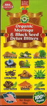 Organic Moringa Black Seed Bitters Total Blood Respiratory System Detox 16oz... - £27.83 GBP