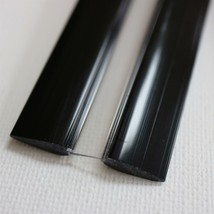 4x 100mm Black low profile flex hinges, flexible living hinges, plexiglass - £17.82 GBP