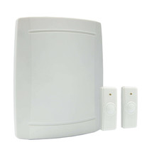 IQ America Wireless Battery-Powered Door Bell Chime 2 Pushbutton 3 Melod... - £13.45 GBP