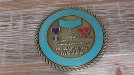 USMC Hershel Woody Williams Medal Of Honor MOH Foundation Challenge Coin... - $1,207.72 MXN