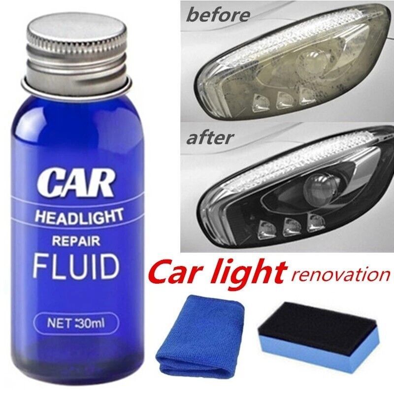 Primary image for 10ML/30ML Car Headlight Liquid Repair Anti-Scratch and Maintenance Repair Good