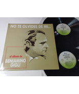 Beniamino Gigli no Tea Forget de Mi 1991 Five Record - 2 X LP vinyl 12 &quot;... - $1,125.38 MXN