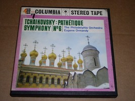 Tchaikovsky Reel To Reel Tape Pathetique Symphony No. 6 Ormandy 7 1/2 IPS - £39.41 GBP