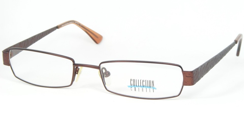Collection Creativ 1068 400 BROWN CINNAMON EYEGLASSES GLASSES FRAME 50-1... - $50.32