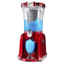 Classic Frozen Drink Maker 32-Ounce Slushie Machine For Home, Retro Red - £104.28 GBP