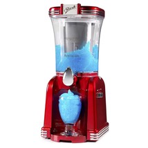 Classic Frozen Drink Maker 32-Ounce Slushie Machine For Home, Retro Red - £115.65 GBP