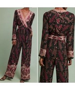ANTHROPOLOGIE  Breezeway Jumpsuit by One September Fall Floral Size Medium - €38,52 EUR