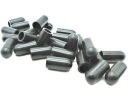 3/8&quot;  Silicone Vacuum Caps  Blanking  Masking Caps Tubing Caps  10 per Package - £9.34 GBP