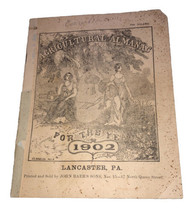 Agricultural Almanac For The Year 1902 Lancster PA - £9.36 GBP