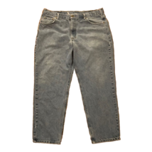 Carhartt Relaxed Fit Distressed Denim Blue Jeans Mens Size 40X30 - £10.35 GBP