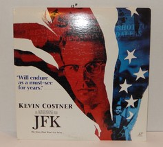 Laserdisc 1992 JFK Kevin Costner Tommy Lee Jones Laser Disc - $26.19