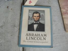 Vintage 1926 Booklet Abraham Lincoln from John Hancock Life Insurance - $18.81