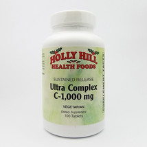 Holly Hill Health Foods, Ultra Complex C 1000 MG, Vegetarian, 100 Tablets - $20.99