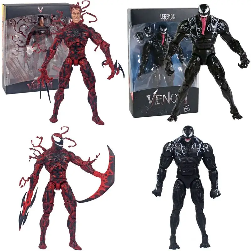 ML Legends Venom Action Figure Toys Carnage Spider-Man Super Hero Figuras Manga - £26.27 GBP+