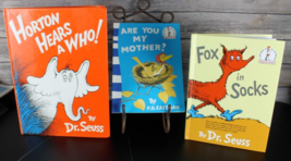 Dr. Seuss-  Lot Of 3- I Can Read It Children’s Beginner Books Random- HC- LN -VG - £14.50 GBP