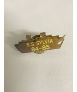 S.S. Sylvia Ship Wreck 84-85 Metal Lapel Pin - €12,22 EUR