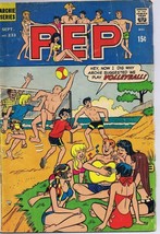 Pep #233 ORIGINAL Vintage 1969 Archie Comics GGA Bikini Cover - £11.82 GBP