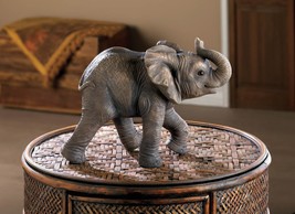 Happy Elephant Figurine - £55.47 GBP