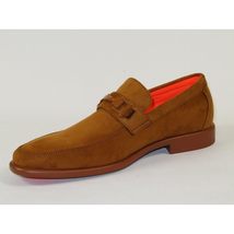 Men's TAYNO Shoes Soft Micro Suede Slip-on Loafer THE CAPRIO S Camel image 4