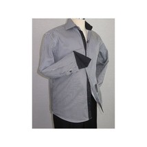 Mens Shirt J.Valintin Turkey Usa Egyptian Cotton Axxess Style 1f94-06 Black image 5
