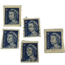 Australia Stamp 5c Queen Elizabeth II Issued 1967 Canceled Ungraded Lot ... - $6.87