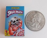 Garbage Pail Kids GPK Wacky Grocery Items Small Skull Crunch Cereal  - $2.52