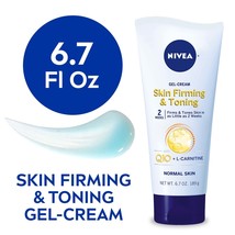 NIVEA Skin Firming and Toning Body Gel-Cream with Q10, 6.7 Oz Tube.. - £23.73 GBP
