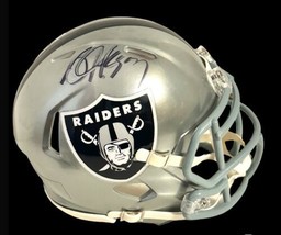Bo Jackson Autographed Signed Raiders Riddell Flash Football Mini Helmet wAP/COA - £127.00 GBP