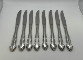 Set of 8 Oneida Stainless Steel DOVER Dinner / Place Knives - $69.99