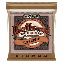 Ernie Ball Earthwood Light Phosphor Bronze Acoustic String Set, .011 - .052 - £15.89 GBP