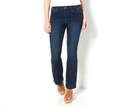 Laurie Felt Silky Denim Bootcut Jeans- Indigo, 2X - £24.70 GBP