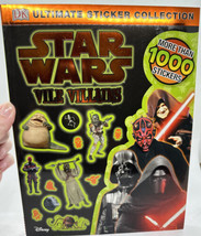 Star Wars Vile Villains DK Disney Ultimate Sticker Collection Book NEW - £15.86 GBP