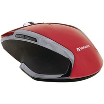 Verbatim Wireless Notebook 6-button Deluxe Blue Led Mouse (red) VTM99018 - £29.01 GBP