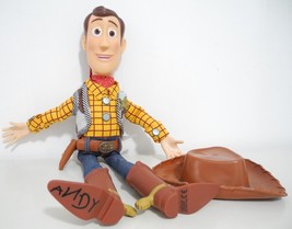 A Toy Story Plush Cowboy Woody 40cmH Talking Doll (90% new &amp; never play) - £27.80 GBP