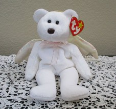 Ty Beanie Baby Halo the Bear Iridescent Wings NEW - £7.05 GBP