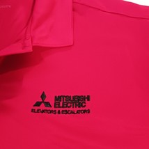 Port Authority RN#90836 Mitsubishi Electric Men's L Red Employee Uniform Shirt image 4