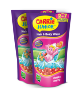 2 Pack Carrie Junior Hair &amp; Body Wash - Cheeky Cherry 500G Express Shipping - $54.07 CAD