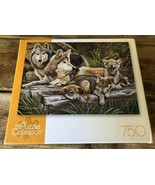 MEGA Freedom&#39;s First Family Wolf Pack Wolves 750 Piece Jigsaw Puzzle - $13.56 CAD