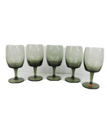 Vtg 60s Mid Century Modern MCM 5 Piece Gorham Reizart Handblown Goblets ... - $1,848.58 MXN