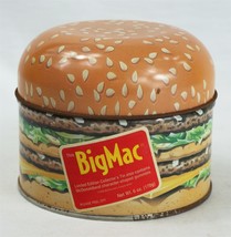 VINTAGE 1996 McDonald&#39;s Big Mac Hamburger Collectible Tin - £38.71 GBP